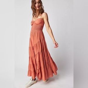 NWT Free People Sundrenched Maxi Dress